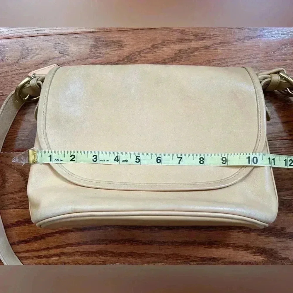 Coach Vintage Leather  Flap Crossbody Bag - Picture 13 of 14